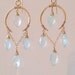 Ginger Earrings // Spring / Summer 2012 // 14K Gold fill and Aqua Chalcedony