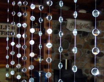 Mirror Garland 50 Mirrors Maximum Sparkle 4 Foot Lengths Indoors or Outdoors