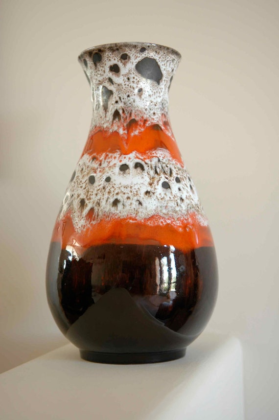 Items similar to Rare Vintage Large Apollo Vase by Blue Mountain