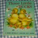 three little ducks, vintage 1950s children's junior elf book