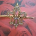 Fleur de Lis Tie or Scarf Pin