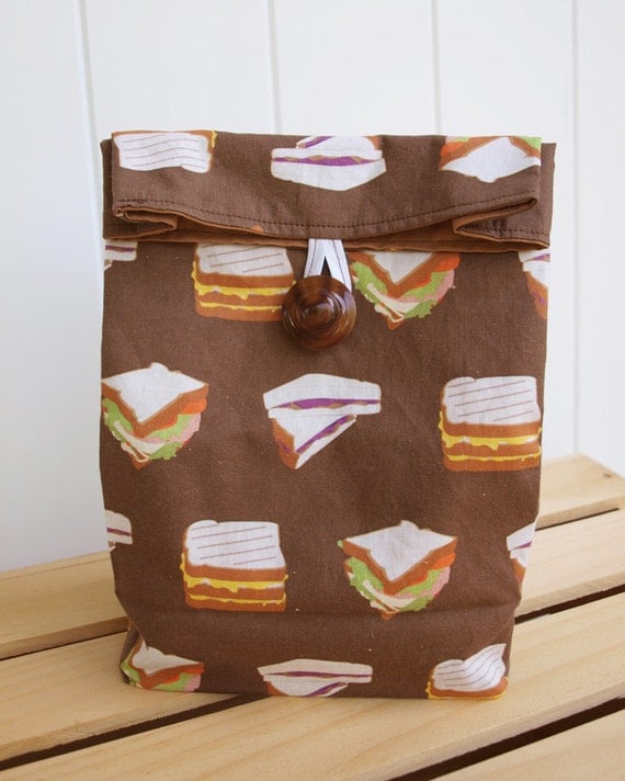 Sandwiches Reusable Lunch Bag