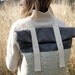Wax Canvas Backpack - Floral Print - Organic Fabrics - Spring Colors