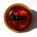 Vintage Button Pin/Pendant: Bakelite Tortoiseshell Black Bar Vintage Button Jewelry