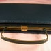 Purse 1950s Ande Convertible Leather Navy Blue Clutch Excellent Condition