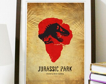 Jurassic Park Movie Poster Print