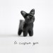Custom Pet Sculpture - Miniature Animalé Totem Sculpture