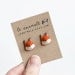 Le Fox Stud Earrings