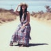 Pastel Spring Southwestern Fringe Boho Tiered Maxi Skirt - Fringin' Fab