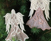 Beautiful, Machine Embroidered, Lace Angel Beautiful, Machine Embroidered, Lace Angel