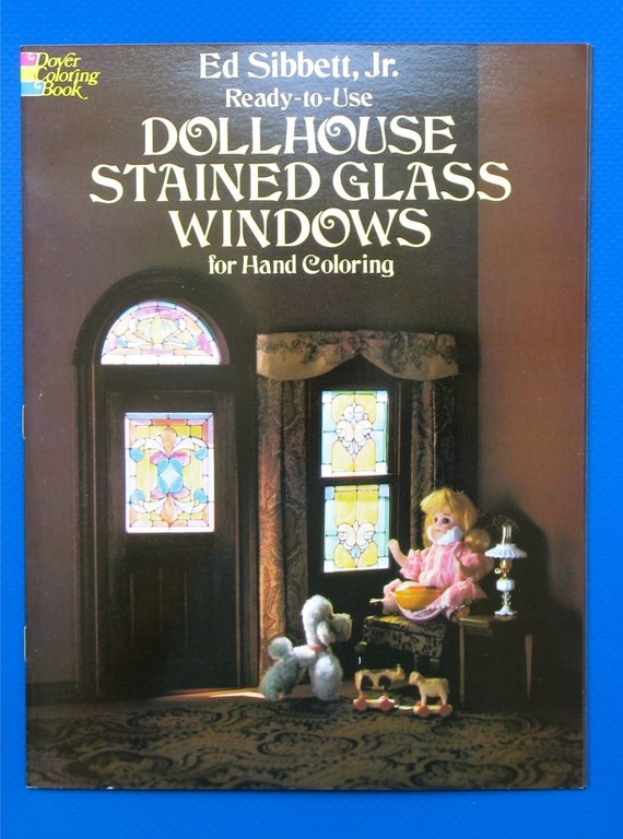 ReadyToUse Dollhouse Stained Glass Windows For Hand