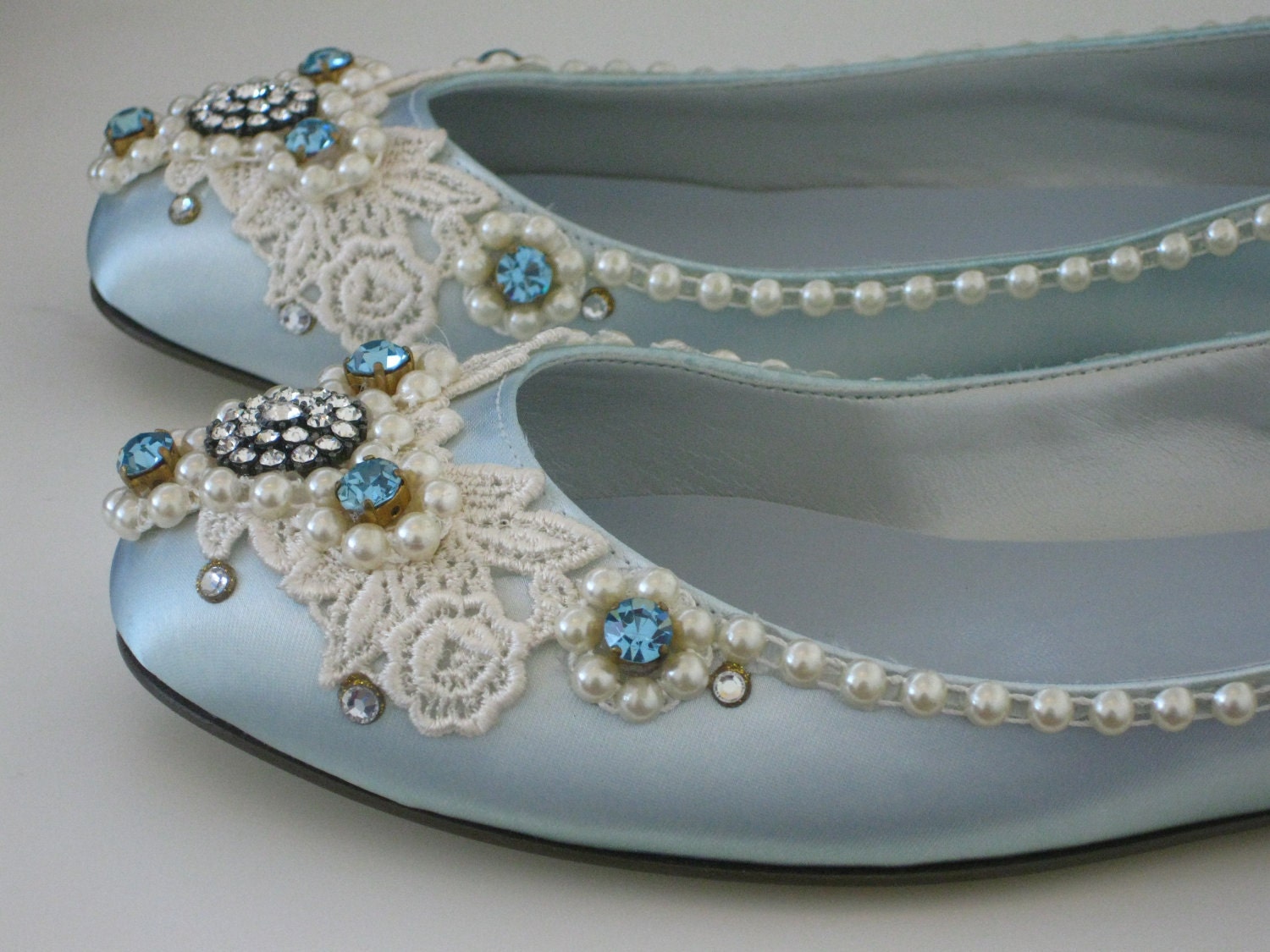 something blue flats