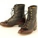vintage laredo lace up boots