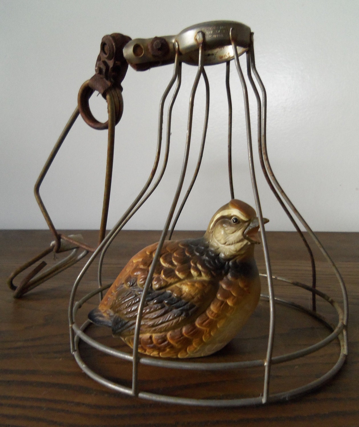 Industrial Wire Light Cage Cover