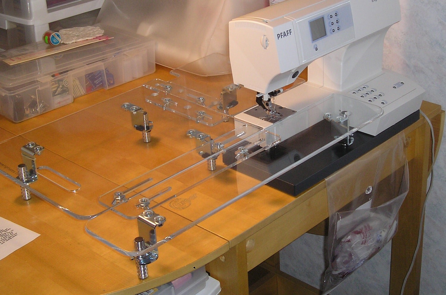 24 x 24 Adjustable Sewing Extension Table