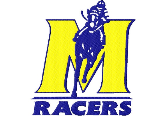 Items similar to Murray State University Racer Logo Fill Embroidery ...