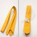 Skinny Handmade Wool Felt Necktie