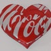 Heart Magnet - Coca Cola Soda Can