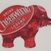 Elephant Magnet - Red White Cherry Cheerwine Cola Soda Can