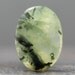 Oval Prehnite Stone, Stones - Semiprecious, Rutilated Gemstone Cabochon - 28mm (C828)