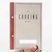Cooking Secrets - lined - red and gold - COOK5006