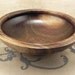 Black Walnut wooden bowl 160