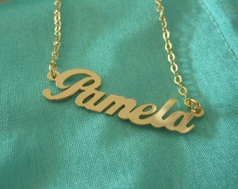 Personalized Gold Name Necklace