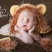 Take a Walk on the Wild Side wtih this Baby Lion Hat Cap Earflaps & Ties and a Fun Textured Mane