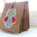 OWL TAGS -Set of 13 Kraft Paper Gift tag set Woodland Stationary