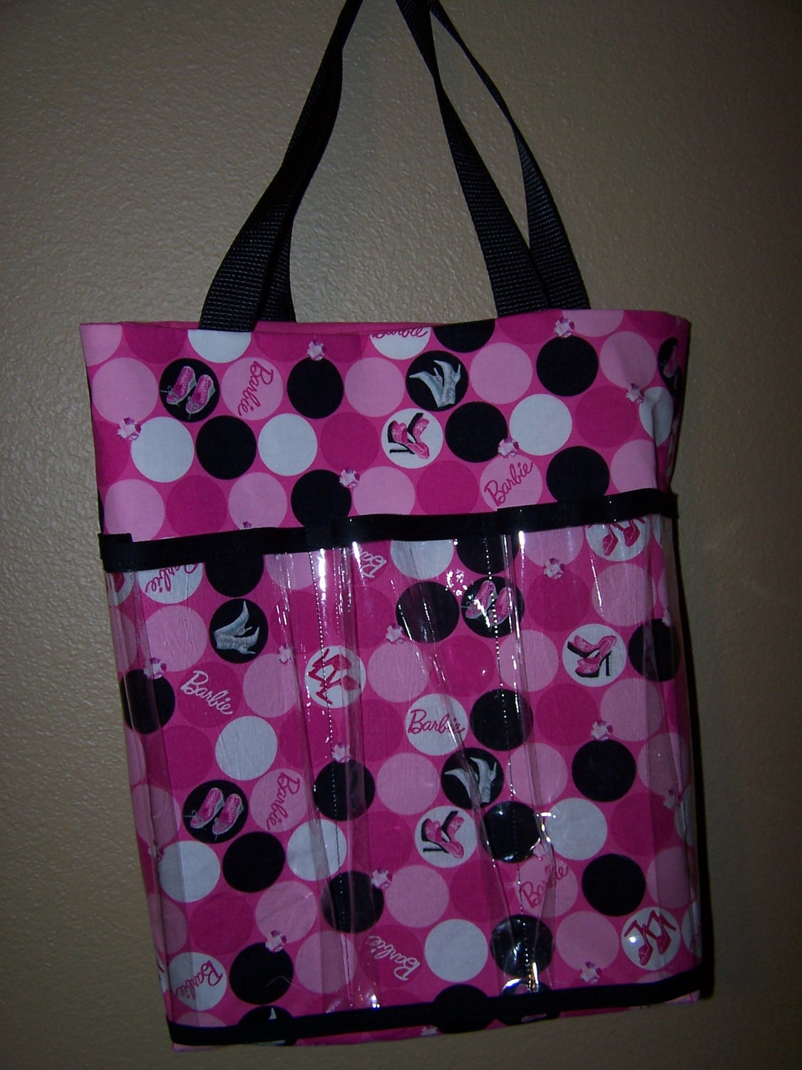 barbie canvas tote