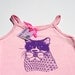 SALE KIds Retro Cat Singlet - Size 8-10