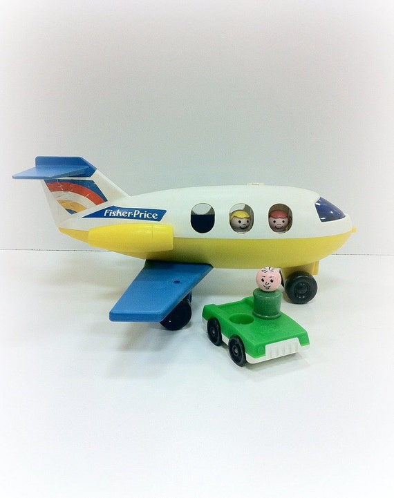 fisher price airplane vintage