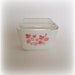 Vintage Pyrex Pink Gooseberry Refrigerator Dish