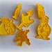 Vintage Cookie Cutters Sesame Street Characters