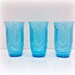 Vintage Anchor Hocking Blue Glassware