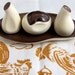 MidMod Carltonware Cruet Set, Mid Century Modern Carlton Ware Windswept Brown & Cream Biomorphic Salt Pepper Mustard on Tray 1960s