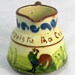 Antique Longpark Torquay Terracotta Mottoware Rooster Creamer Cream Jug 1920s