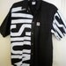 Vintage 1987 VISION STREET Wear Mark "Gator" Rogowski Era Black and White Button Up Shirt Very Rare Find Size Small