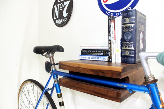 Elevate Bike Rack - Walnut (14")