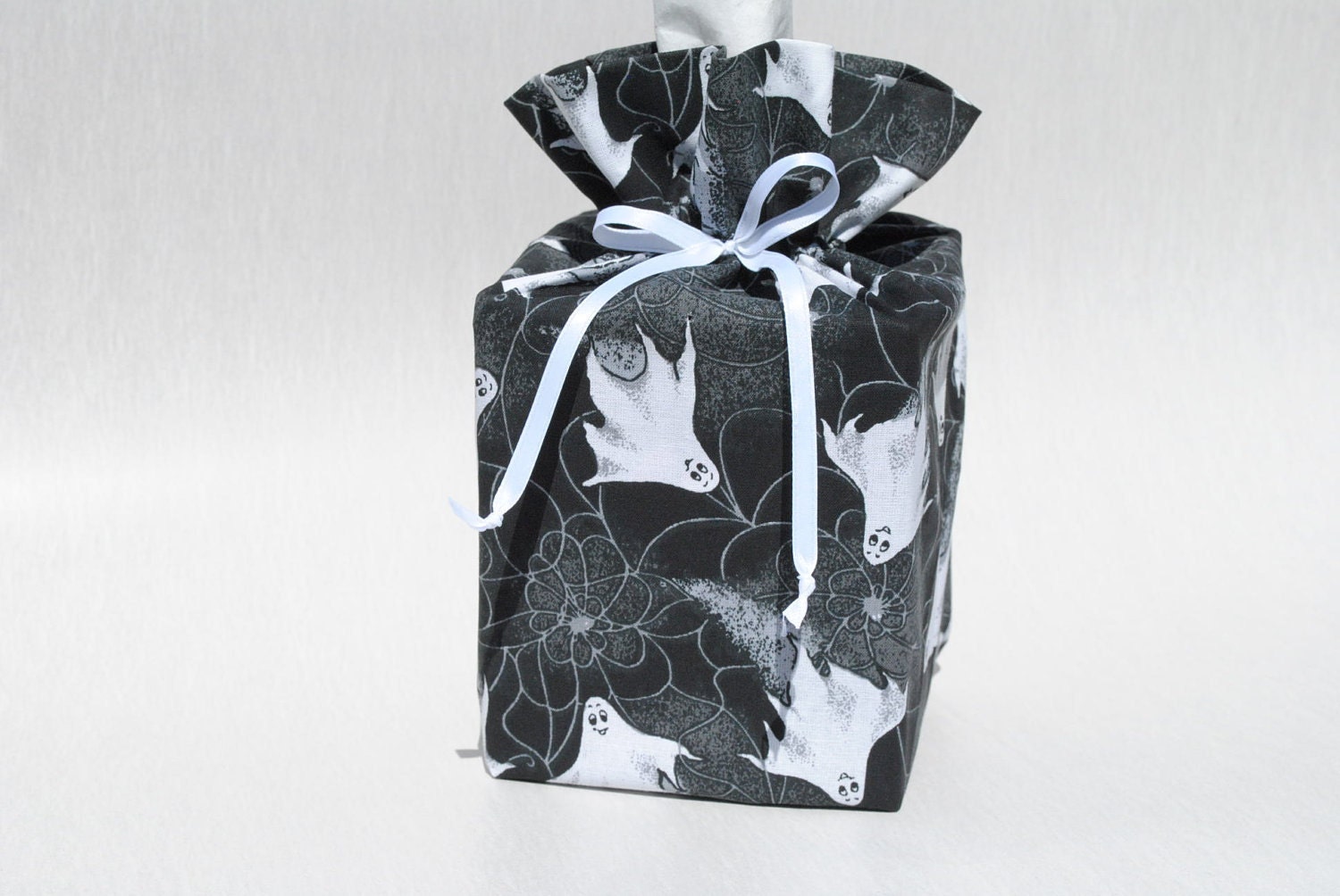 Ghosts Tissue Box Cover Halloween Kleenex Box Holder Cloth