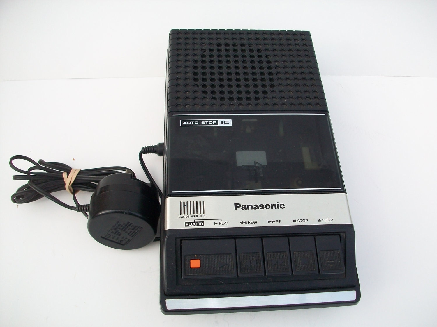 1970s Panasonic Portable Cassette Player Recorder Model Rq 0406