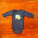 Customized Elephant Onesie