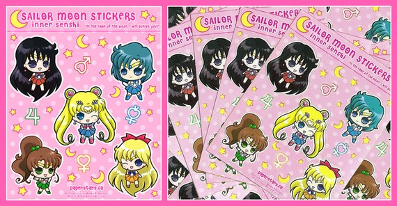 sale sailor moon stickers