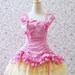 Classic Ruffles Dress Victorian Adjustable on Two Colour