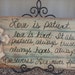 Shabby Chic 1 Corinthians 13:4-8 Wedding Sign and Decor