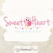 Cute owl premade logo design ooak logo with tiny hearts boutique logo business logo and watermark