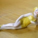 Coupon 10% Off vintage Germany bathing beauty belle naughty sexy bisque porcelain reclining lady figurine (wz)