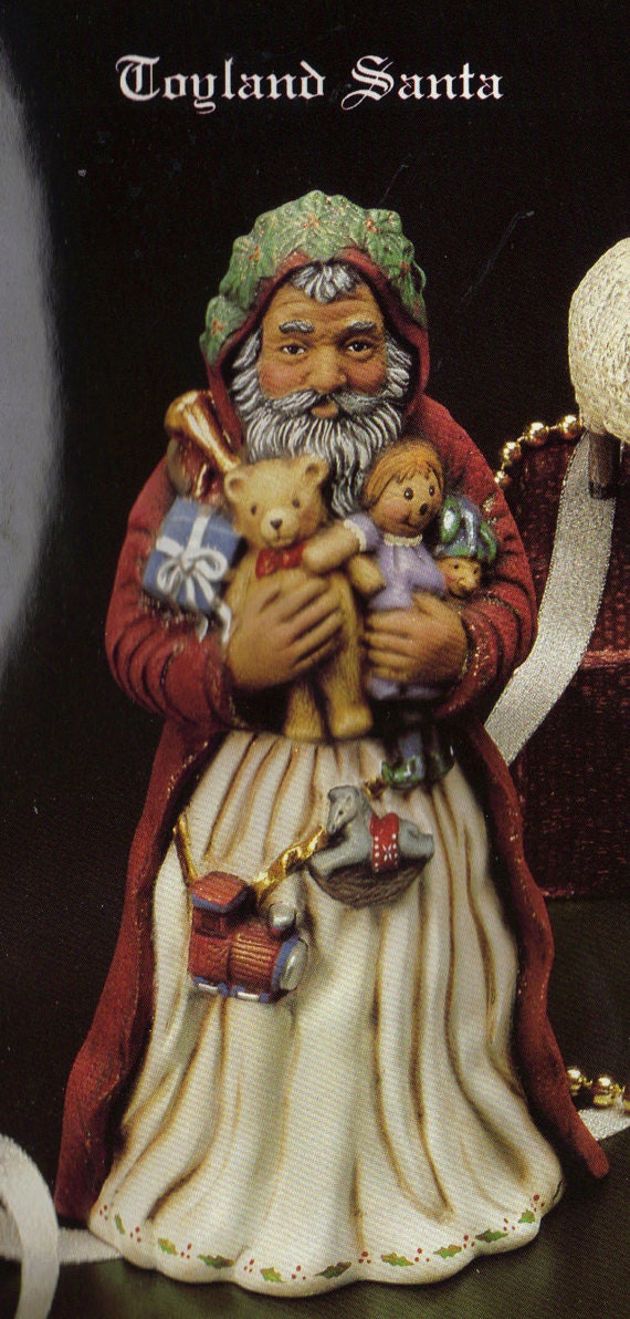 Old World Santa Toyland Santa Collectible santa Kimple