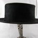 Faux Beaver Velvet Victorian Mans Hat Steampunk evening wear silk fancy mad men top hat gift