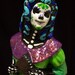 Catrina Day of the Dead Dia De Los Muertos hand painted figuine sugar skull